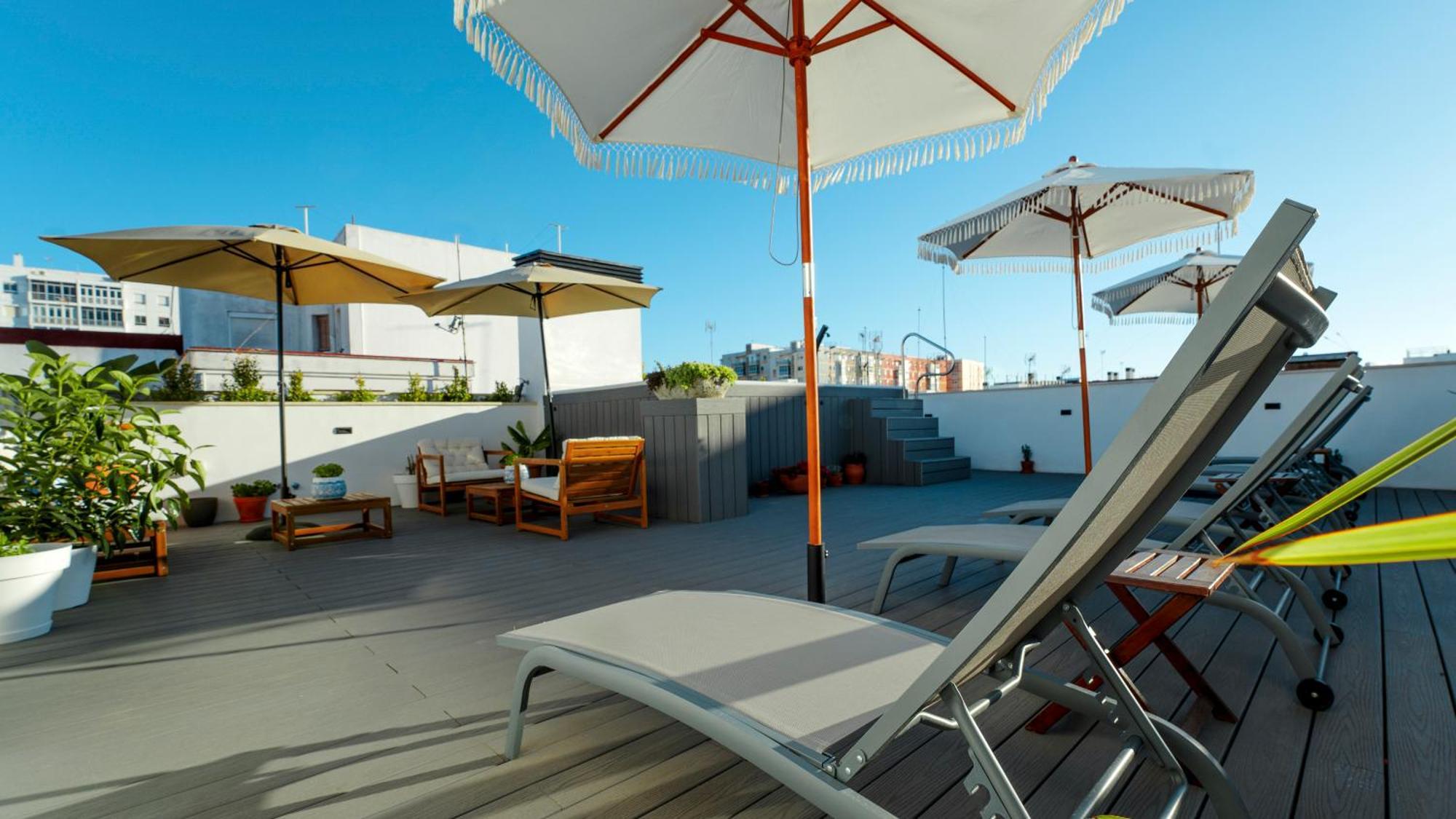 Aparthotel Luz De Gades - Suites Spa Gym - Adults Only Cadiz Ngoại thất bức ảnh
