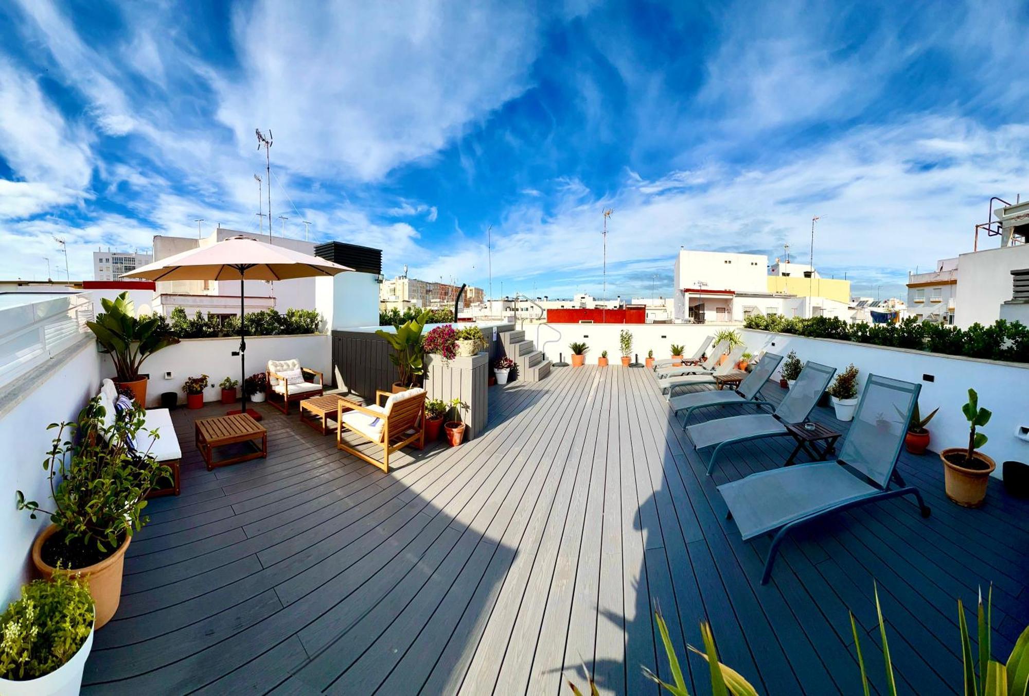 Aparthotel Luz De Gades - Suites Spa Gym - Adults Only Cadiz Ngoại thất bức ảnh